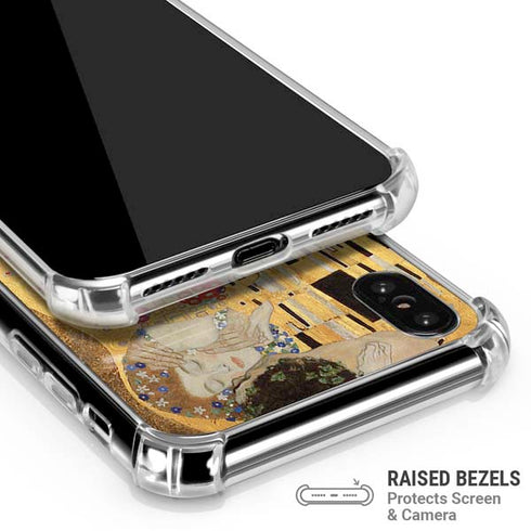 Klimt - The Kiss by Klimt iPhone XS Max Clear Case